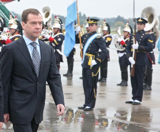 Official visit of Dmitry Medvedev to Argentina