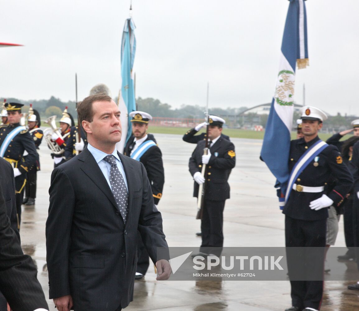 Official visit of Dmitry Medvedev to Argentina
