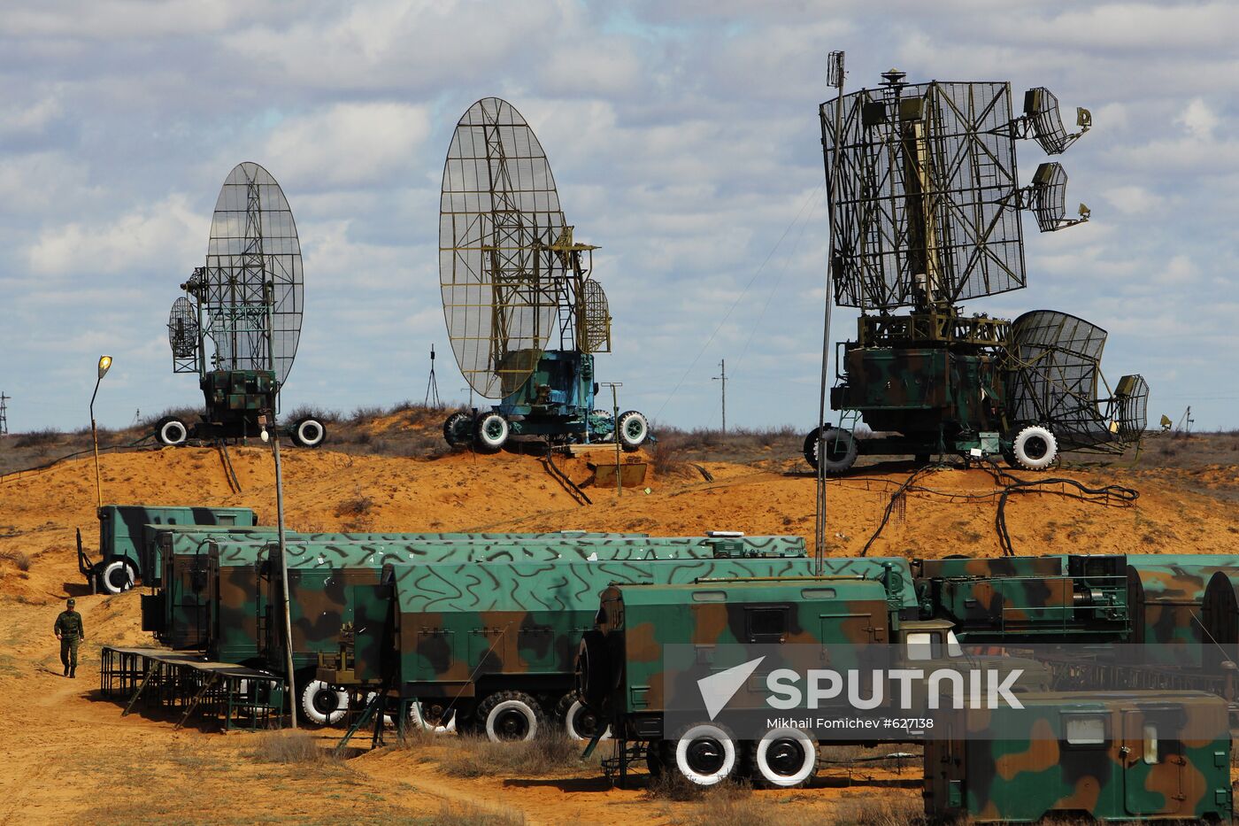 Air defense drills at Ashuluk range
