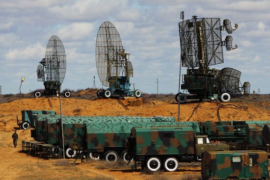 Air defense drills at Ashuluk range