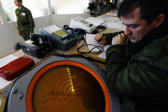 Air defense drills at Ashuluk range