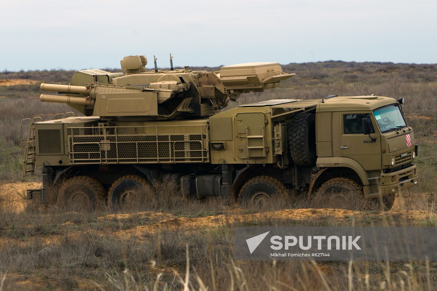 Air Defense soldiers during exercise, Ashuluk firing ground