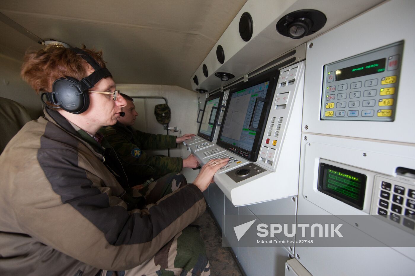 Air Defense soldiers during exercise, Ashuluk firing ground