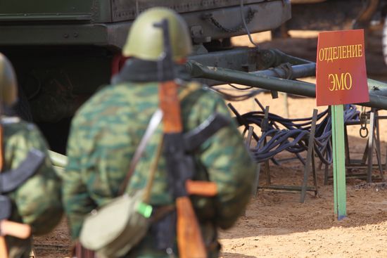 Air defense drills at Ashuluk range