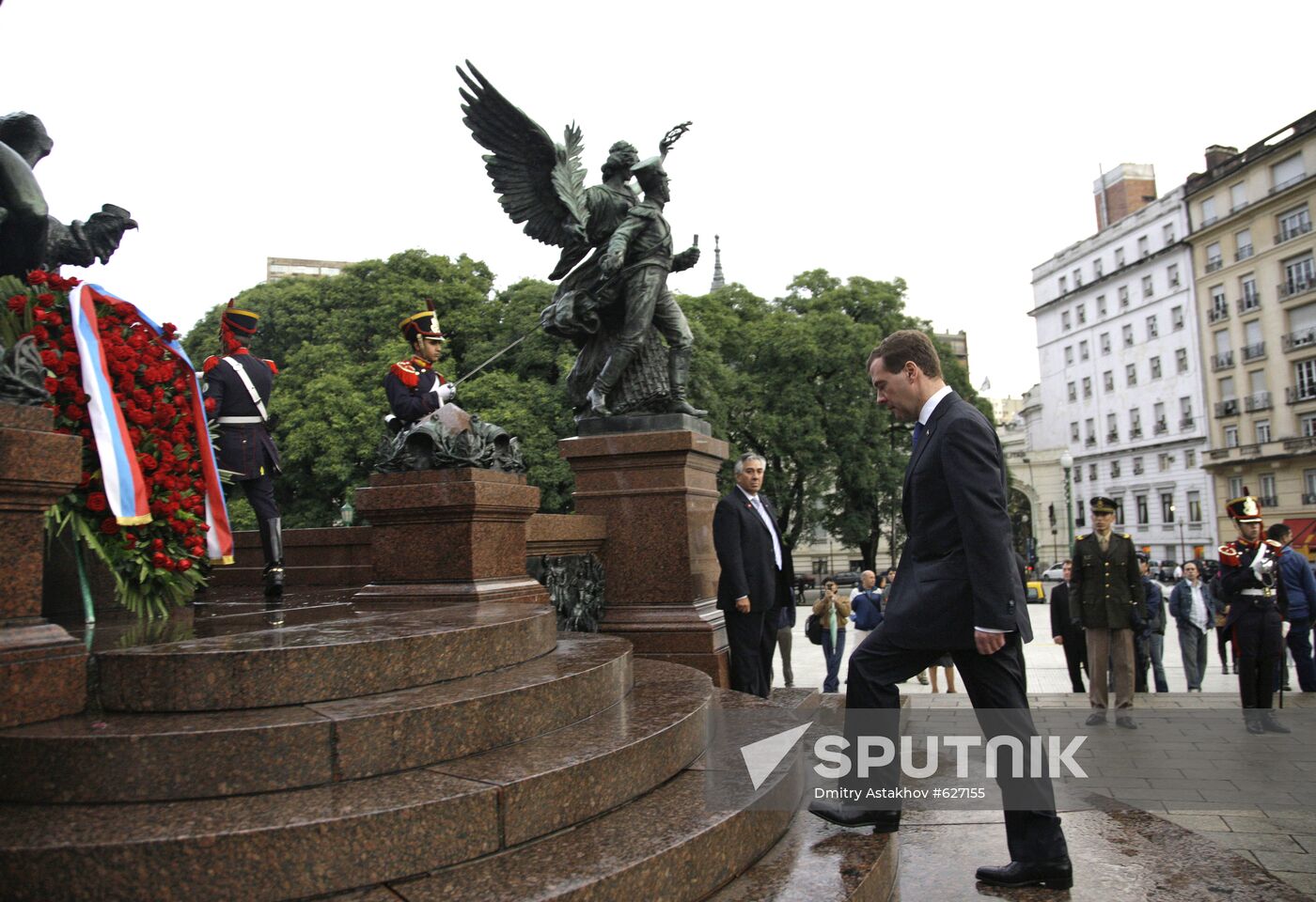 Dmitry Medvedev visits Argentina