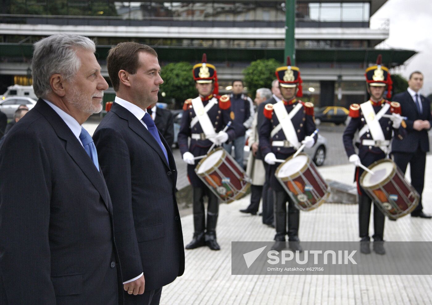 Dmitry Medvedev visits Argentina