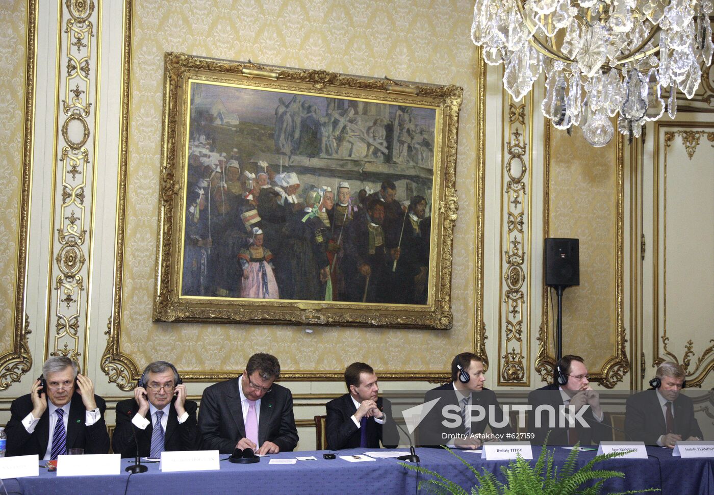 Dmitry Medvedev visits Argentina