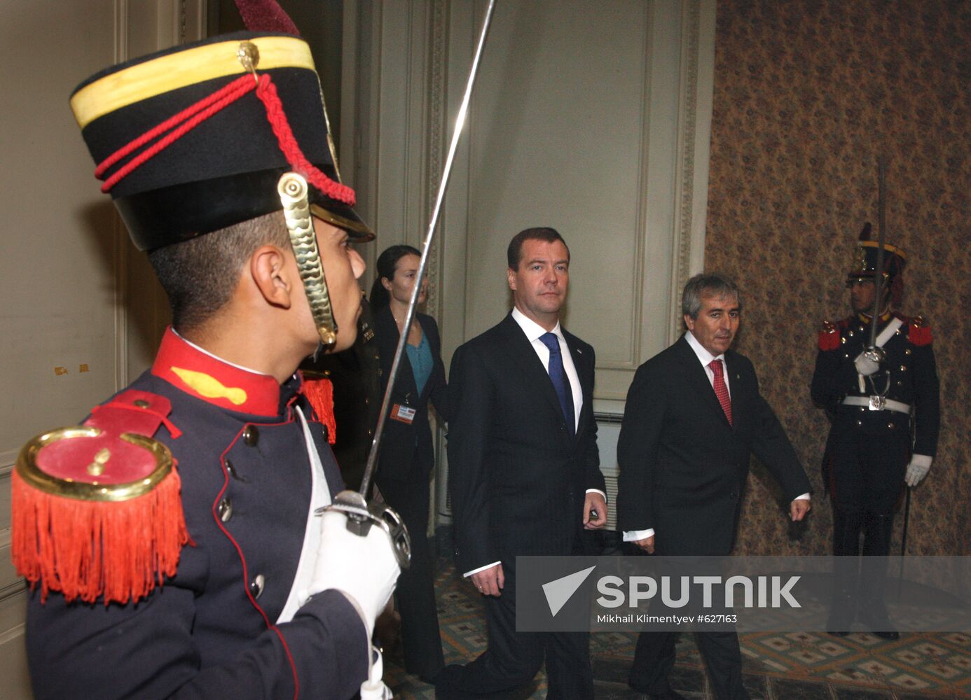 Dmitry Medvedev visits Argentina