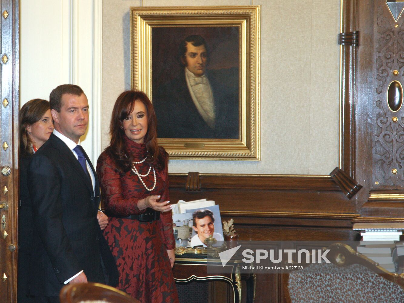 Dmitry Medvedev visits Argentina