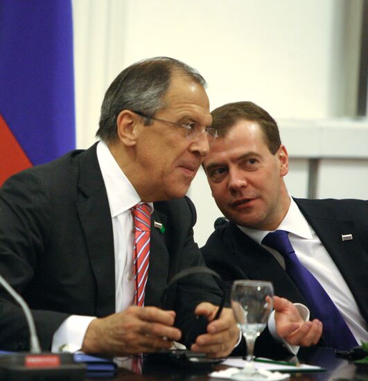 Dmitry Medvedev's visit to Argentina