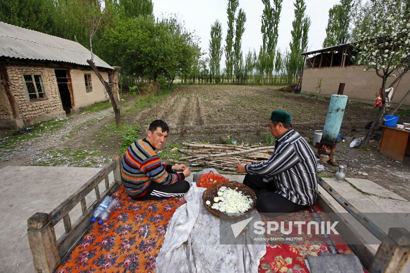 Kyrgyz village of Teyit, Kurmanbek Bakiyev's home village