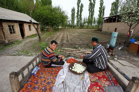 Kyrgyz village of Teyit, Kurmanbek Bakiyev's home village