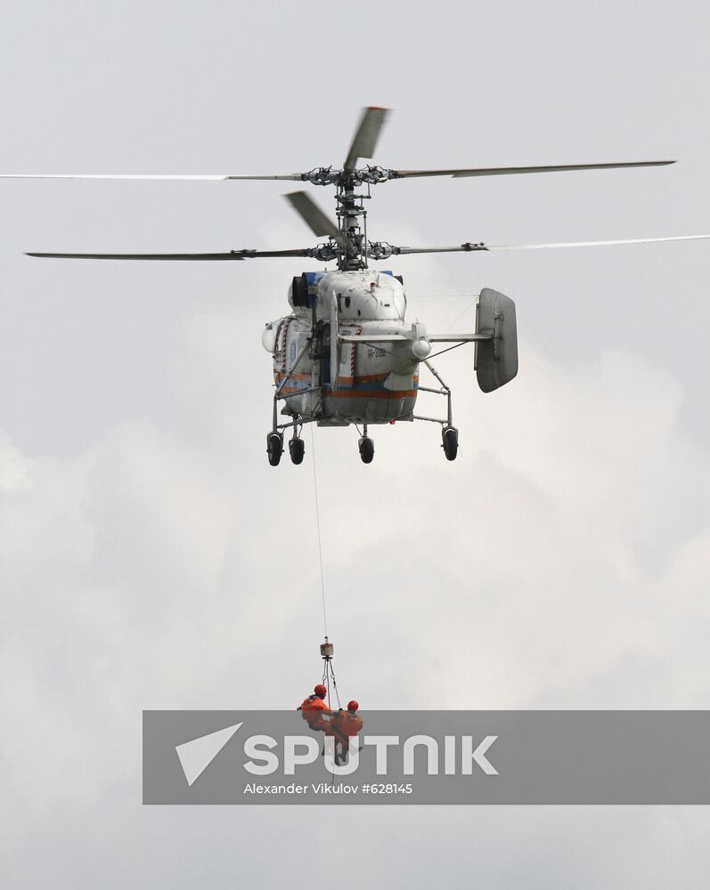 Flood response exercises in Stavropol Territory