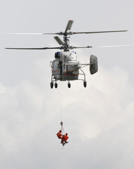 Flood response exercises in Stavropol Territory