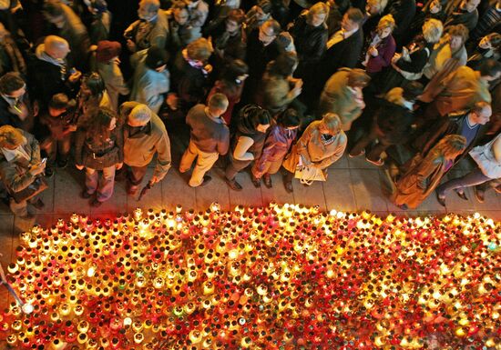 Mourning in Warsaw