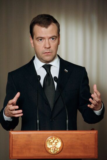 President Dmitry Medvedev's visit to Brazil