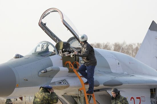 Mikoyan MiG-29 jet fighter aircraft