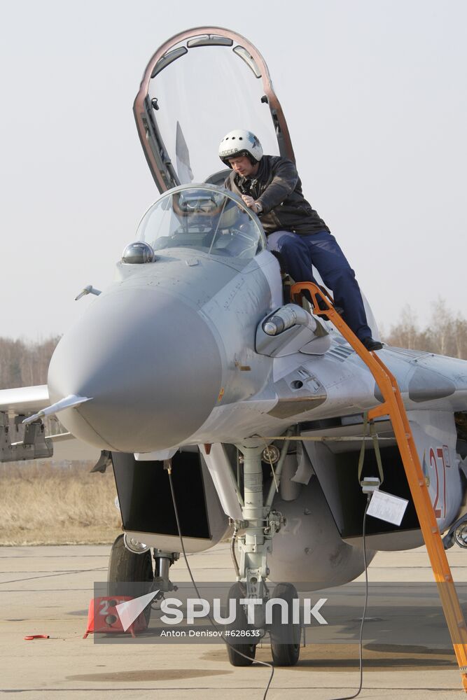 Mikoyan MiG-29 jet fighter aircraft