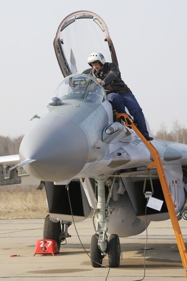 Mikoyan MiG-29 jet fighter aircraft