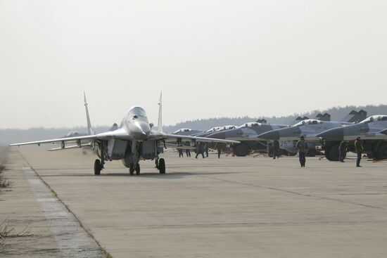 Mikoyan MiG-29 jet fighter aircraft