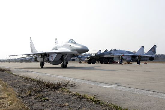 Mikoyan MiG-29 jet fighter aircraft
