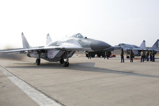 Mikoyan MiG-29 jet fighter aircraft