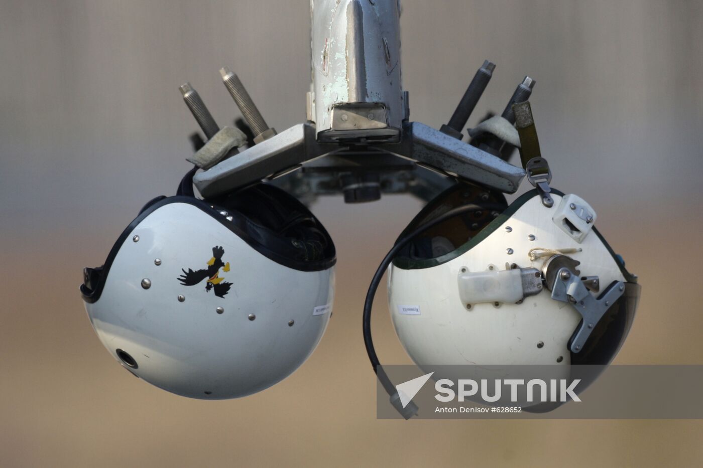 Pilots' helmets