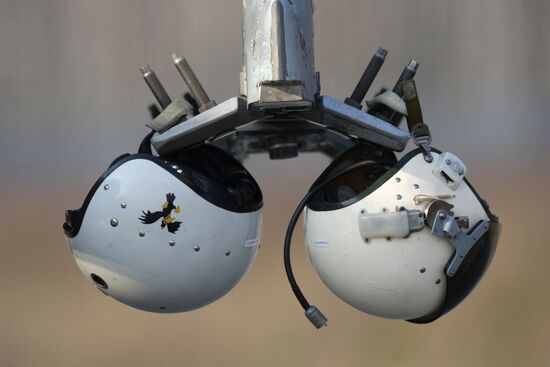 Pilots' helmets