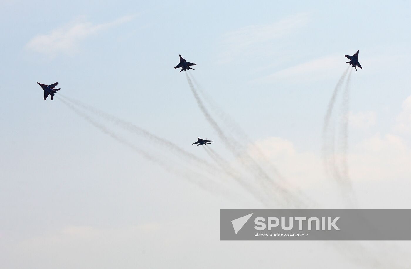 Victory Parade Air Show rehearsal