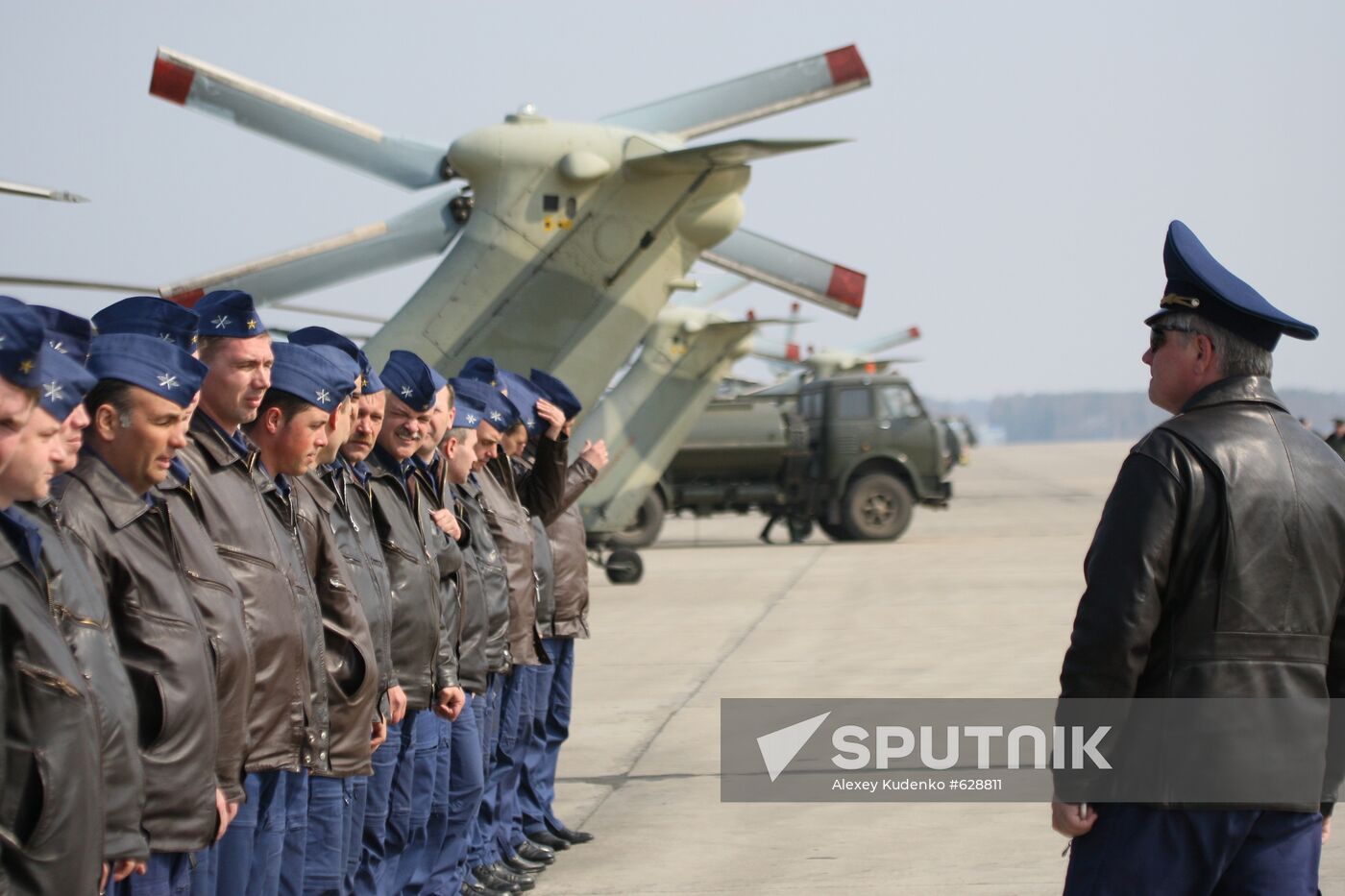 Victory Parade Air Show rehearsal