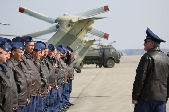 Victory Parade Air Show rehearsal