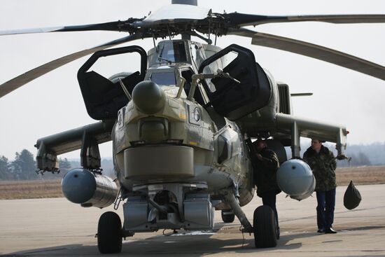 Mi-28 helicopter