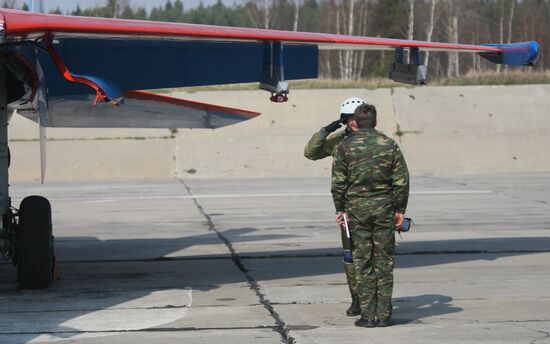 Victory Parade Air Show rehearsal