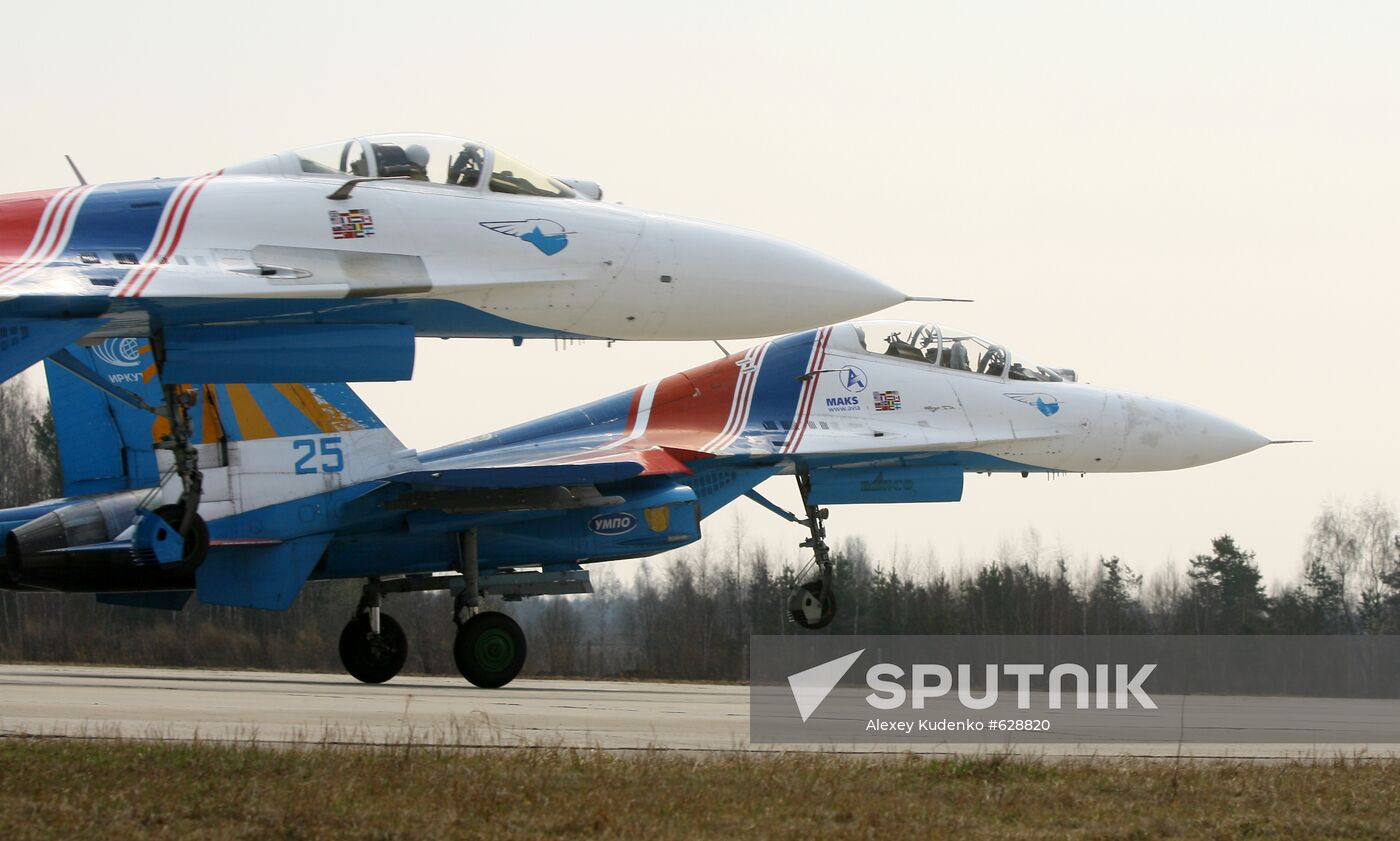 Aerobatic team "Russkiye Vityazi"
