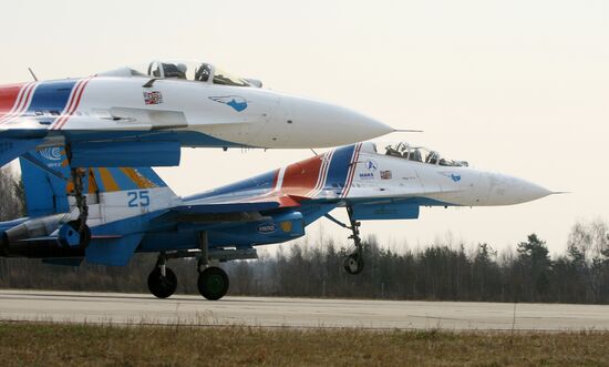 Aerobatic team "Russkiye Vityazi"