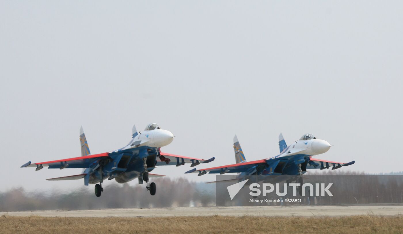 Aerobatic team "Russkiye Vityazi"