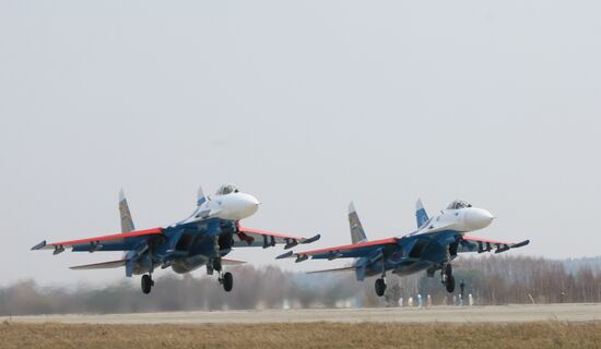 Aerobatic team "Russkiye Vityazi"