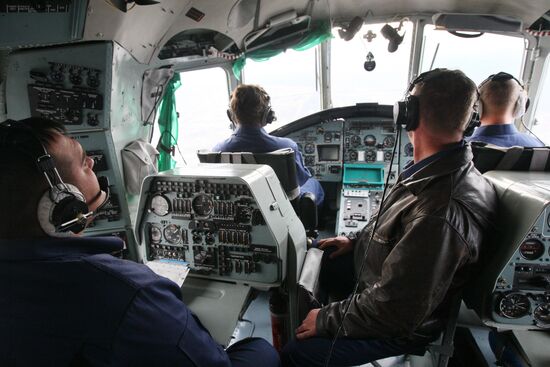 Mi-26 helicopter cockpit