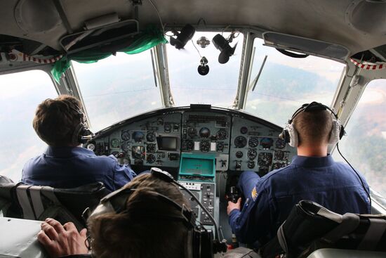 Mi-26 helicopter cockpit