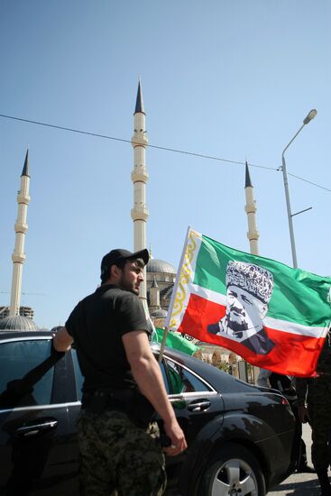 Grozny residents