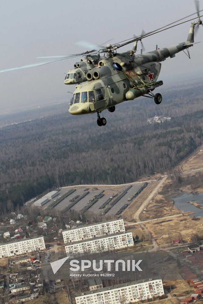 Mi-17 helicopters