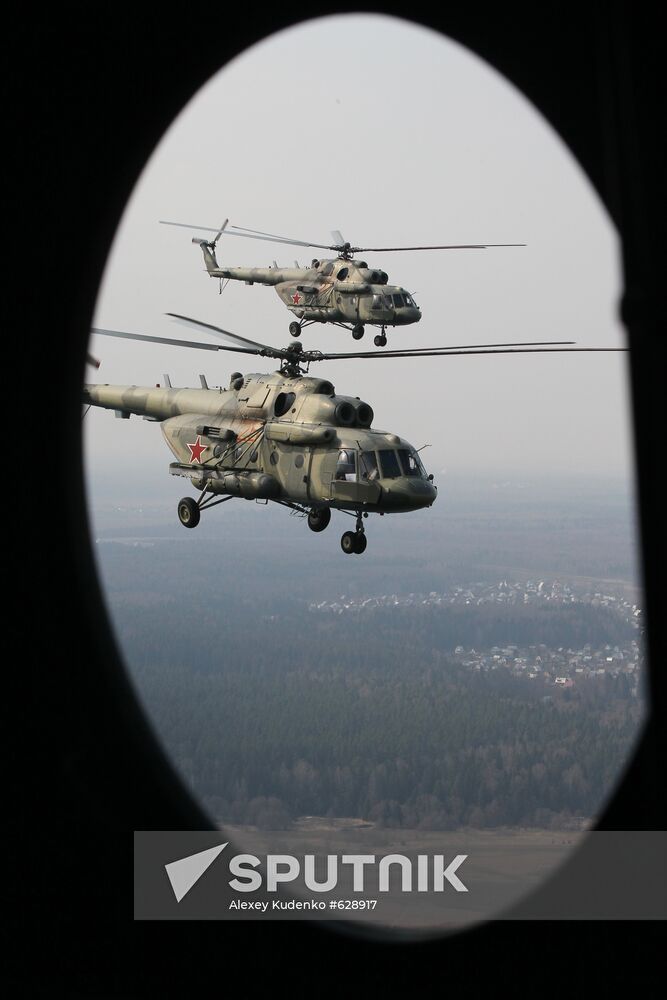 Mi-17 helicopters