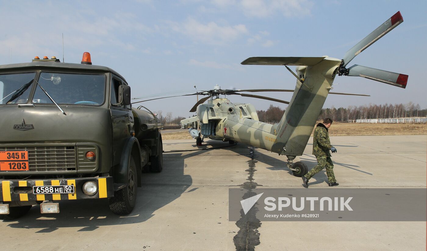 Mi-28 helicopter