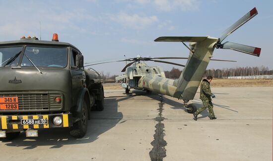 Mi-28 helicopter