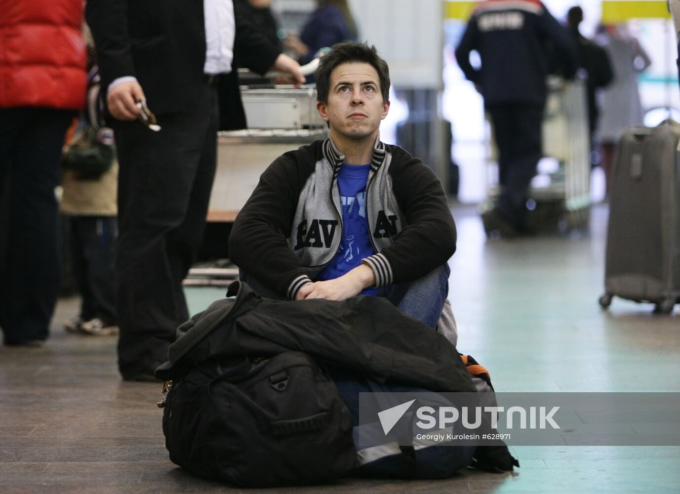 Passenger of cancelled flight at Sheremetyevo airport