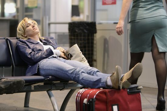 Flight delays at Sheremeyevo International Airport, Moscow