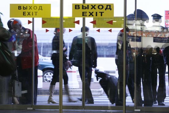 Flight delays at Sheremeyevo International Airport, Moscow