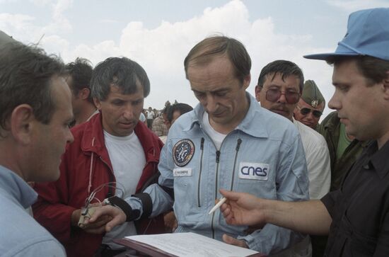 Cosmonaut Jean-Pierre Haigneré