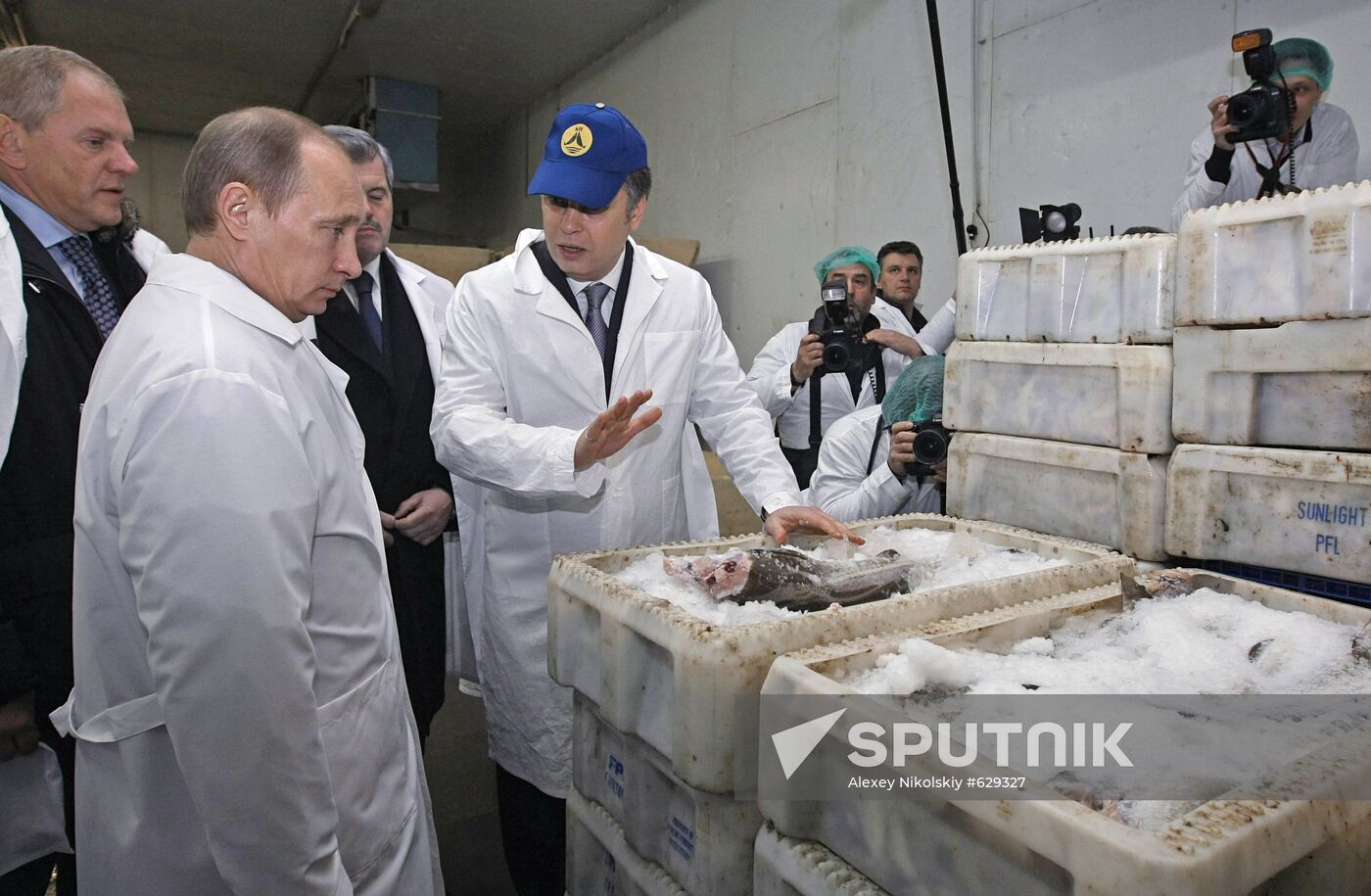 Vladimir Putin visits Murmansk Region