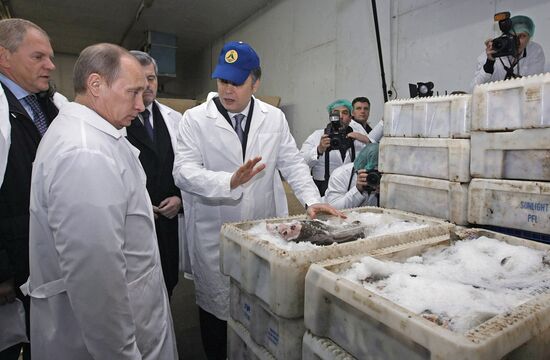 Vladimir Putin visits Murmansk Region